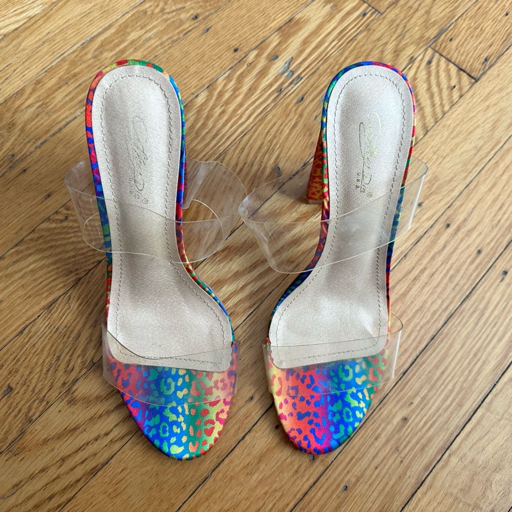 Colorful Mule Sandals
